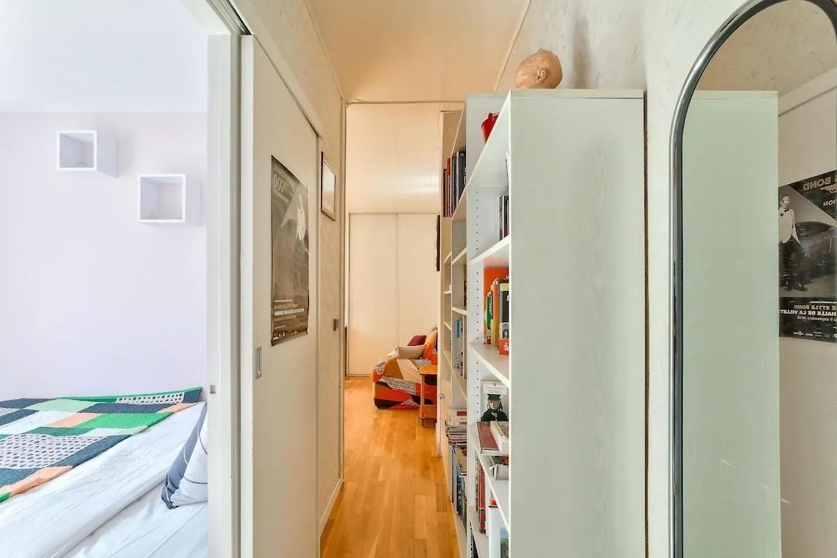 Nice 1Br Flat 2 Min Away From Metro Station Maraichers Paris Apartment