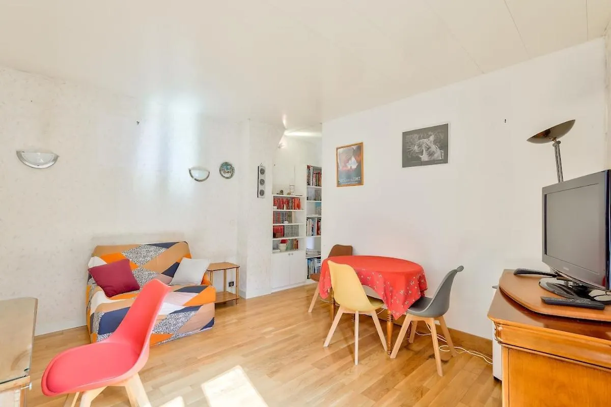 Nice 1Br Flat 2 Min Away From Metro Station Maraichers Paris 0*,